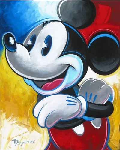 Kit Diamond Painting 5d Mickey Mouse 30x40 Cms Disney 