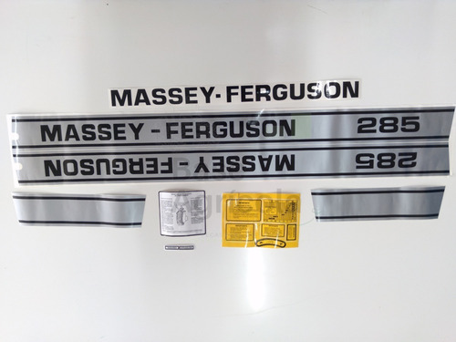 Jogo De Decalque Massey Ferguson 285 Antigo 2710845