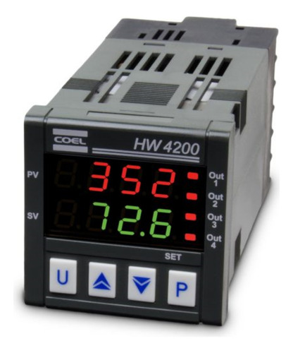Controlador De Temperatura Digital Hw4200/r-2q 100-240v Coel