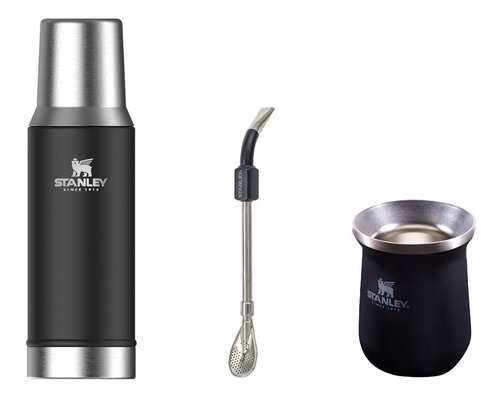 Combo Mate System Stanley 800ml + Mate 236 + Bombilla Spoon