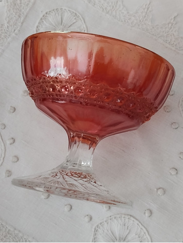 Antigua Copa Carnival Glass
