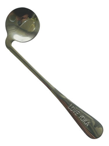 Imagem 3 de 7 de Colher Para Mão Esquerda Inox Papinha