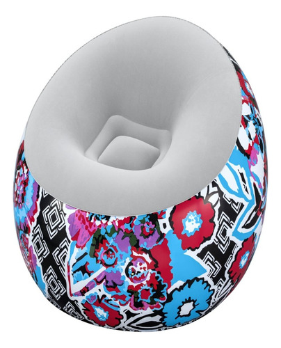 Sillón Inflable Floral 112x66cm - Bestway