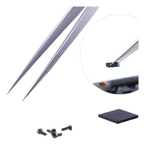 Pinza Brusela Tweezer Recta Corta Mega Idea Qianli 00-sa