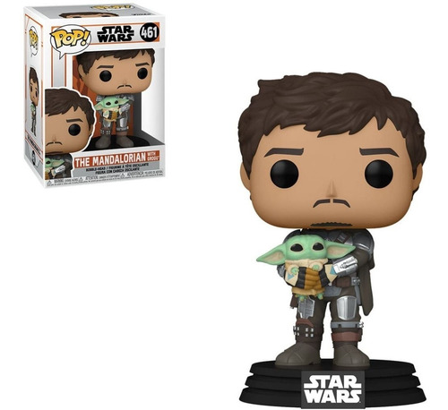 Funko Pop The Mandalorian With Grogu 461