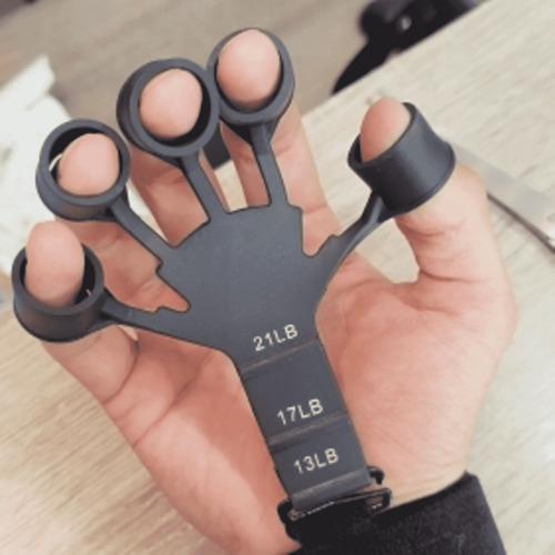 Ejercitador De Dedos Y Antebrazos Finguer Grip Black