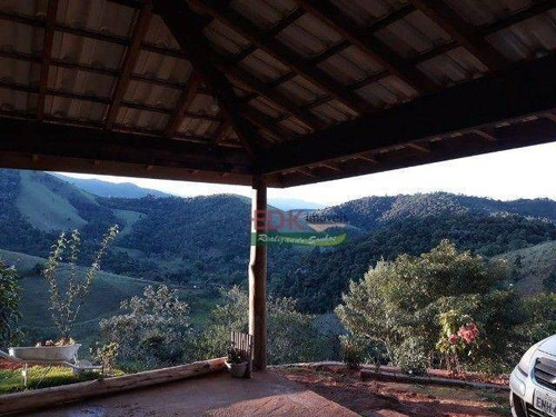 Imagem 2 de 10 de Chácara Com 2 Dormitórios À Venda, 18000 M² Por R$ 490.000,00 - Zona Rural - Monteiro Lobato/sp - Ch0799