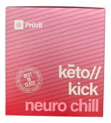 Pruvit Keto Kick Caja Con 6 Boost Sabor Cereza O Limón