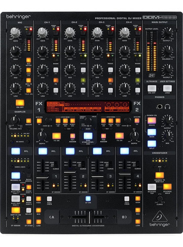 Behringer Pro Ddm4000 Consola Mezclador Dj 5- Ch 2- Mic 4 Fx