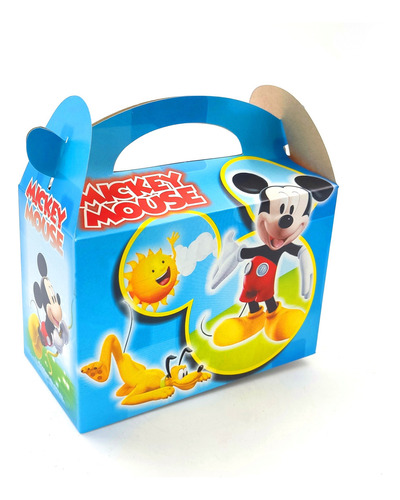 Caja Cajita Feliz Sorpresa X12 Unidades Mickey Mouse