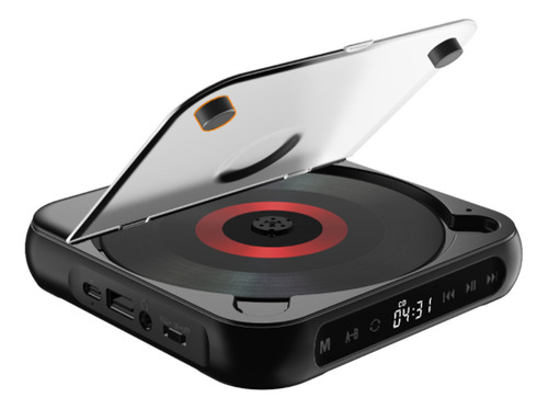 Cd Player Bluetooth Com Fones De Ouvido