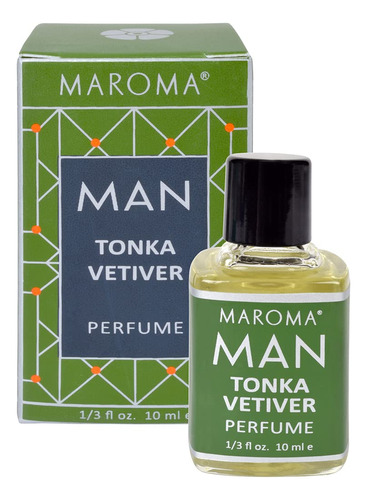 Maroma Tonka Vetiver Perfume, 0.3fl Oz