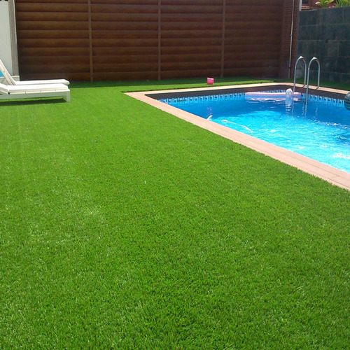 Alfombra Cesped Sintetico Rollo 20 Mm Jardin Patio X Mt2