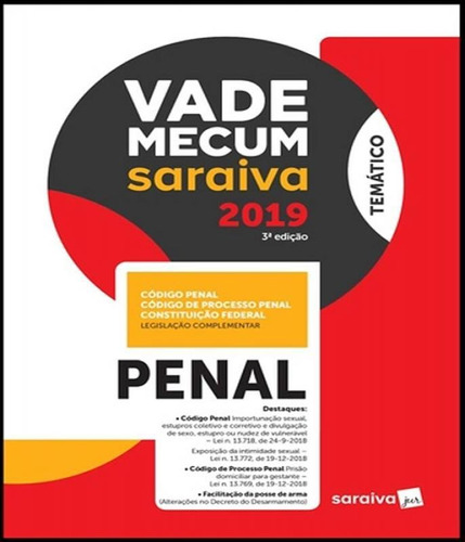 Vade Mecum Saraiva 2019 - Penal