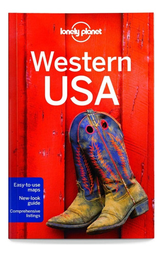 Livro Lonely Planet - Western Usa