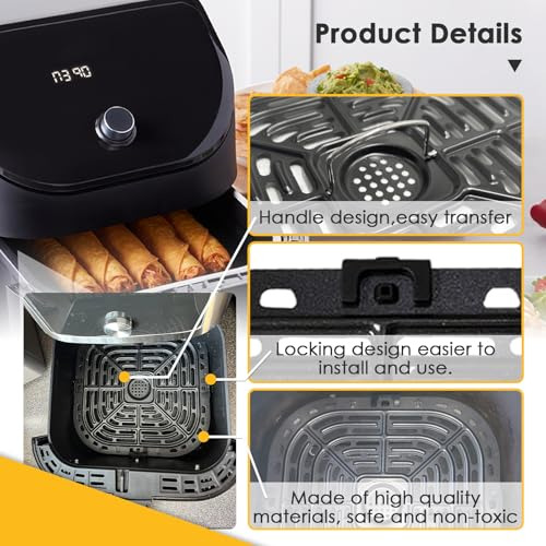 Reemplazo De Bandeja De Freidora De Aire De 6 Qt Para Instan