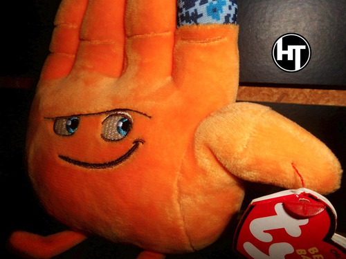 Imagen 2 de 10 de Emoji, Hi 5, Peluche, Beanie Buddy, Nuevo, 7 Pulgadas