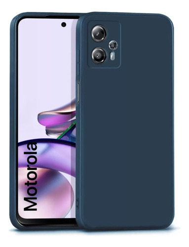 Funda Silicona Para Motorola G13 G23 Con Felpa Cubre Camara