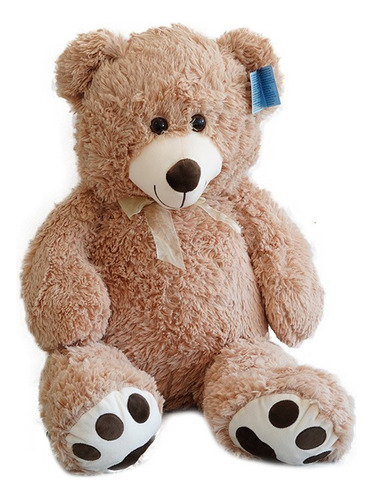 Oso De Peluche Cafe Grande 85cm