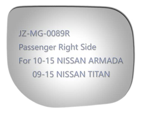 Cristal De Espejo Jzsuper Apto Para Nissan Armada 200 [u] 20