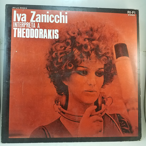 Iva Zanicchi - Interpreta A Theodorakis - Vinilo Lp Mb