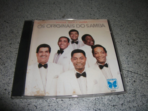 Cd - Os Originais Do Samba Sangue Suor E Samba