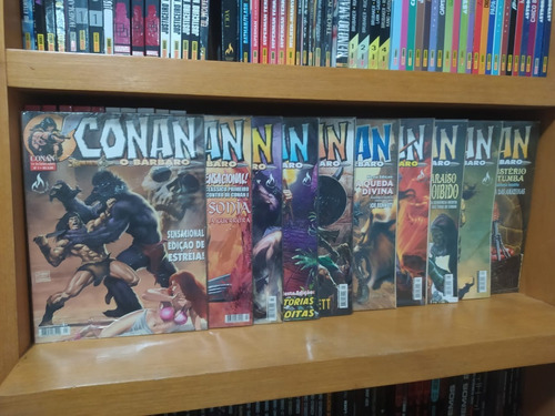 Coleção Conan, O Bárbaro - Completa (76 Volumes) Mythos