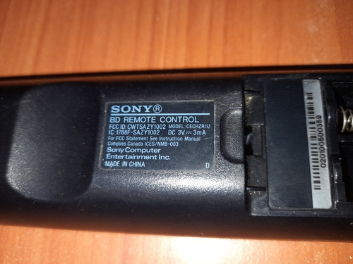 Control Bd Playstation Original Ps3 Blu-ray Bluetooth Cambio (Usado)