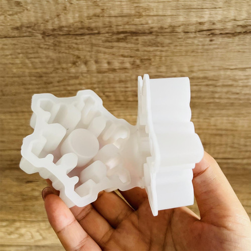 Decoración Navideña Con Dos Tiras De Copos De Nieve Conectad