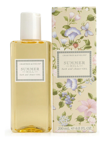 Crabtree & Evelyn Gel De Bano Y Ducha, Summer Hill, 6.8 Onza