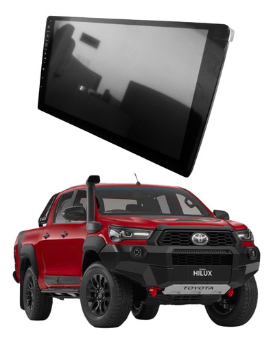 Estéreo Bluetooth Pantalla 9  Original Toyota Hilux Srv Gps