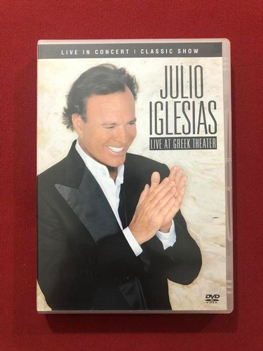 Dvd - Julio Iglesias - Live At Greek Theater - Seminovo