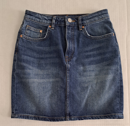 Falda Blue Jeans H & M Xs