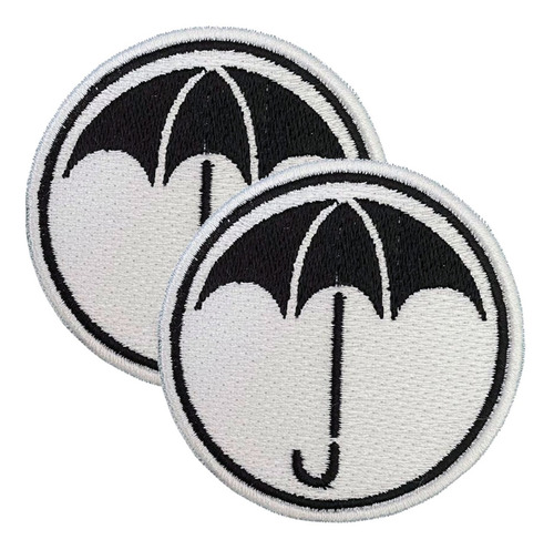 2 Parches Bordados The Umbrella Academy 7cm Coser/planchar