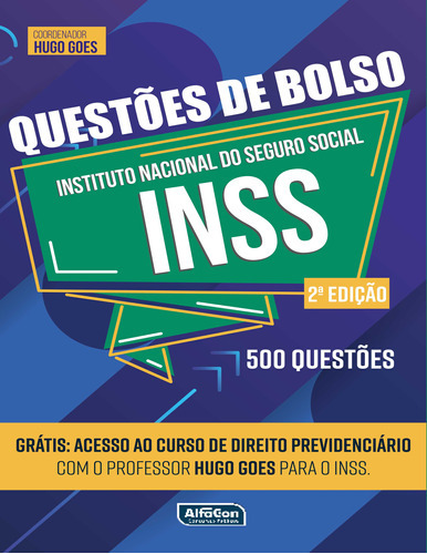 Questões De Bolso Inss, De Equipe Alfacon. Editora Alfacon, Capa Mole Em Português