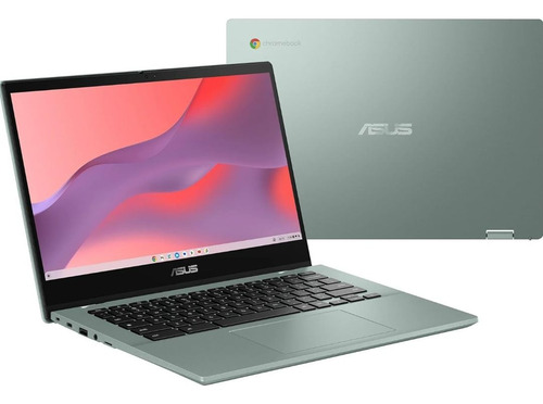 Asus Cm14 Flip Notebook 2 En 1 Convertible En Tablet 14 Fhd Plateado (Reacondicionado)
