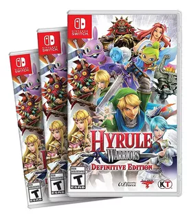 Combo Com 3 Hyrule Warriors Definitive Edition Switch Fisico