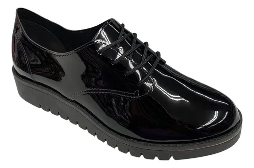 Sapato Beira Rio Oxford Verniz Confort vel 4170.300 Parcelamento