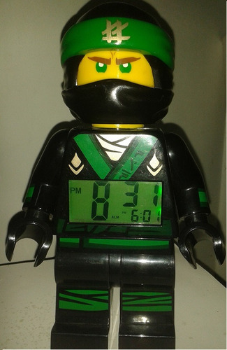 Reloj Despertador Lego Ninjago Original