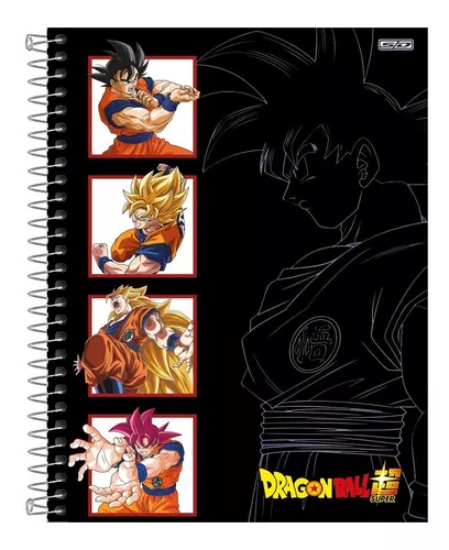 Caderno Universitário 15m 240 Folhas Dragon Ball Z 10275 SÃO