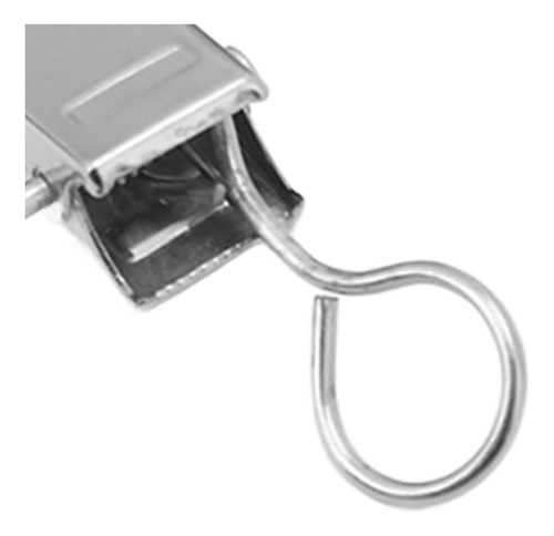 Clips Para Cortinas, 100 Piezas, De Metal De Primera Calidad