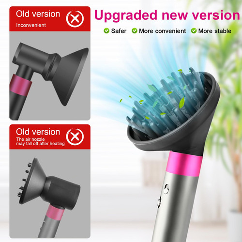 Bocal Difusor De Secador De Cabelo Para Dyson Airwrap Hs01/h