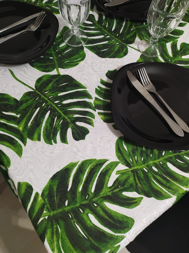 Imagem 4 de 4 de Toalha Para Mesa 4 Lugares Redonda 1,50 Diâmetro Estampas
