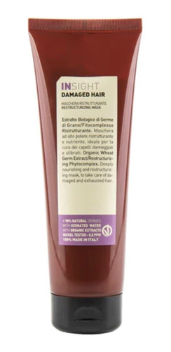 Insight Damage Hair Mascarilla Capilar 250ml Restructurizing