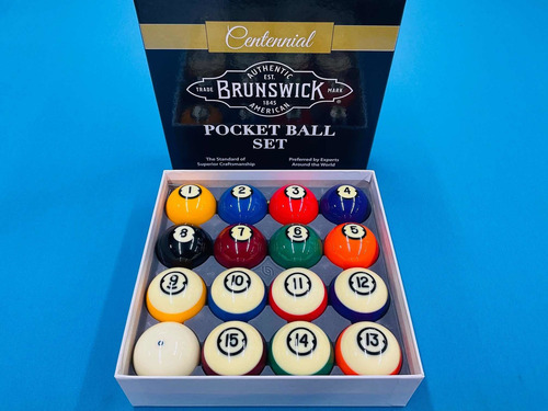 Bolas De Billar Brunswick Centennial Calidad Súper Mundial