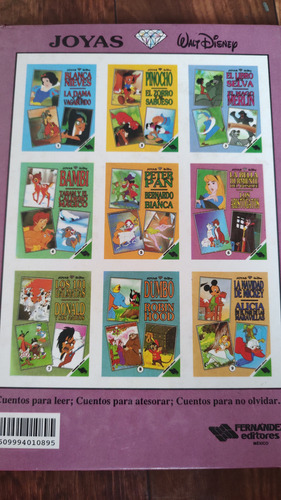 Joyas Walt Disney 5 Tomos Fernández Editores 1a Edición (Usado)
