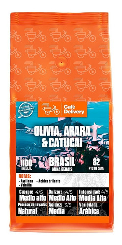 Café Brasil Olivia 1/2kg En Grano O Molido