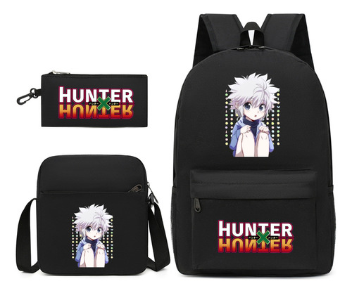 Mochila Hunter X Hunter De Jornada Completa Para Hombre Y Mu