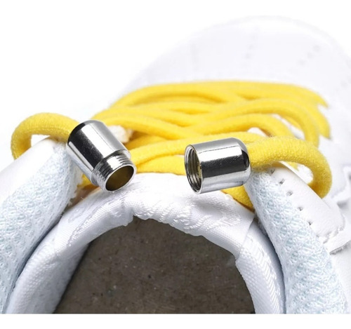 Imagen 8 de 10 de Cordones Elásticos Hola Es Para Adultos Y Niños 1m X Par