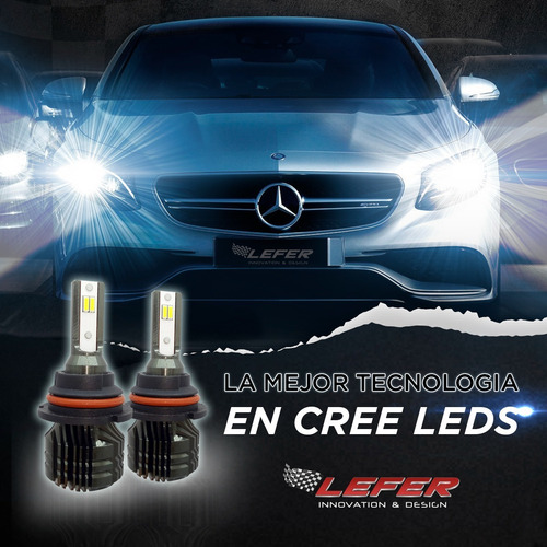 Imagen 4 de 7 de Kit Led Cree Q6 Csp Canbus Sin Cooler 9007 Alta Y Baja